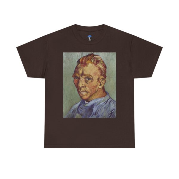Self-Portrait Without Beard - Vincent van Gogh Cotton Tee - Image 11