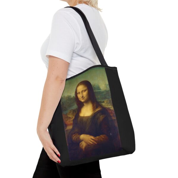 Mona Lisa - Leonardo da Vinci Tote Bag - Image 8
