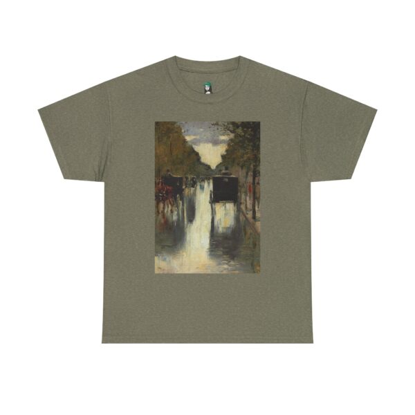 Avenue in the Rain - Ludwik de Laveaux Cotton Tee - Image 11