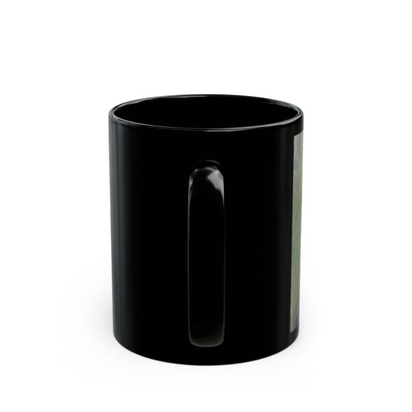Self-Portrait Without Beard - Vincent van Gogh Black Mug (11oz, 15oz) - Image 3