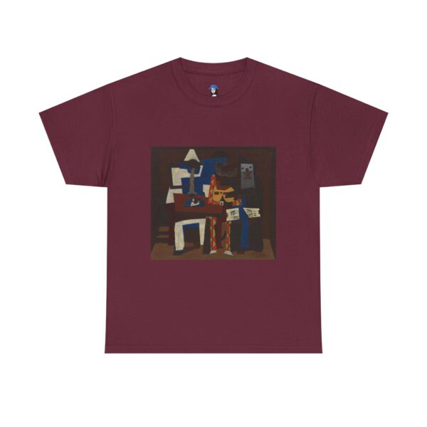 Three Musicians - Pablo Picasso Cotton Tee - Image 13